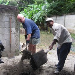 Working hard in Nicaragua